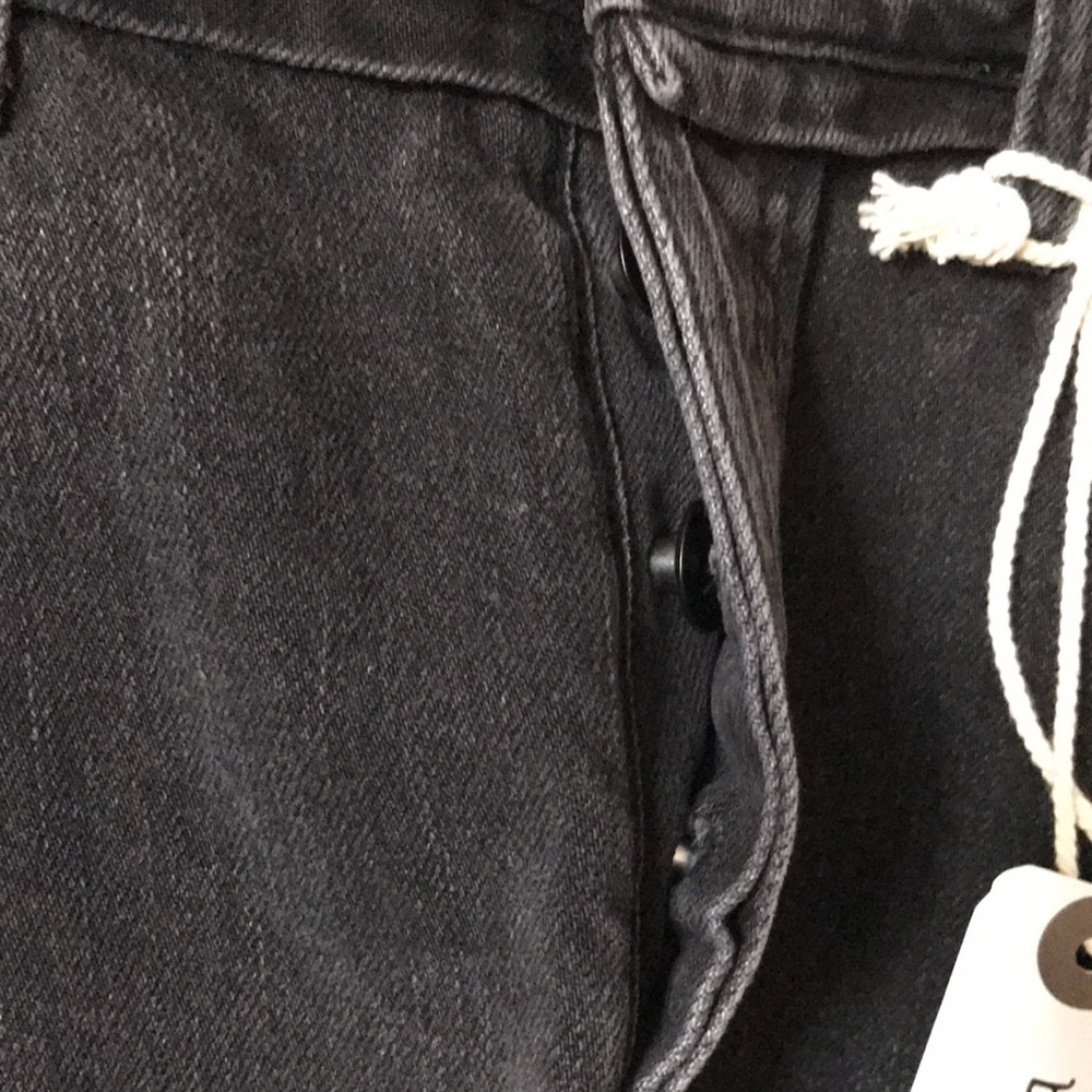 NWT Band of Gypsies Black Denim Skirt - Picture 5 of 6